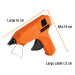 Pistola eléctrica para silicón de 1/2", 220 V, Truper