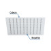Regadera cromo 8" plato cuadrado delgado sin brazo, Foset