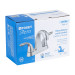 Mezcladora 4" cuello alto para lavabo, Foset