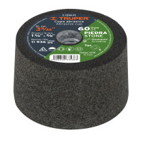 Copas para desbaste de piedra 3 5/32", carburo de silicio
