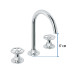 Mezcladora p/lavabo,taladros separados,redondos,cromo,Tubig