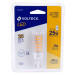 Lámpara de LED tipo cápsula 4 W base G9 luz cálida, blíster