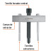 Extractor para engranes y orificios roscados, Truper