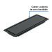 Resumidero largo reversible de 12", acero inox, negro, Aqua