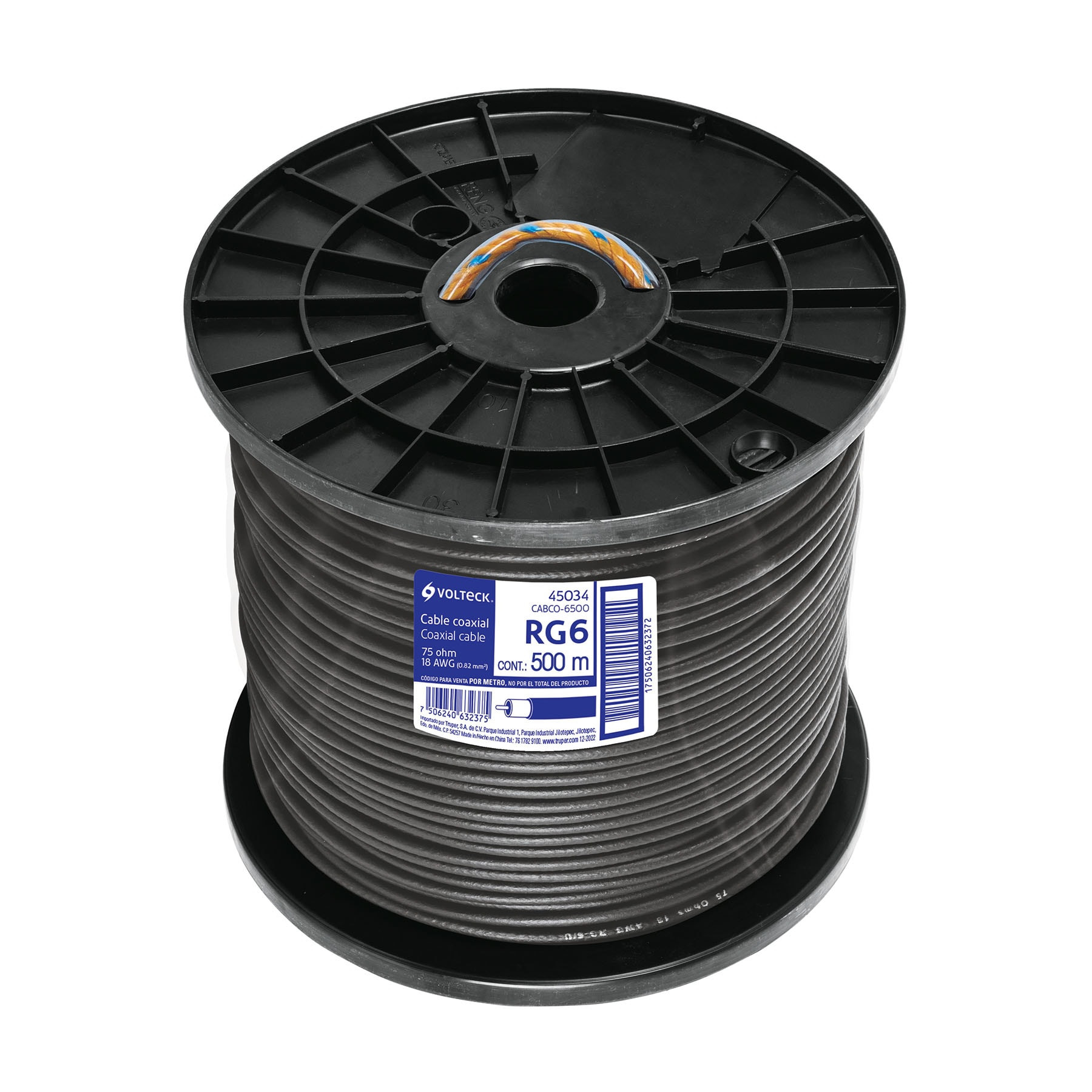 Cables coaxiales RG 6