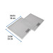Juego de 2 filtros de aluminio para campana CAME-75