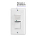 Sensor de movimiento con interruptor de pared, Volteck