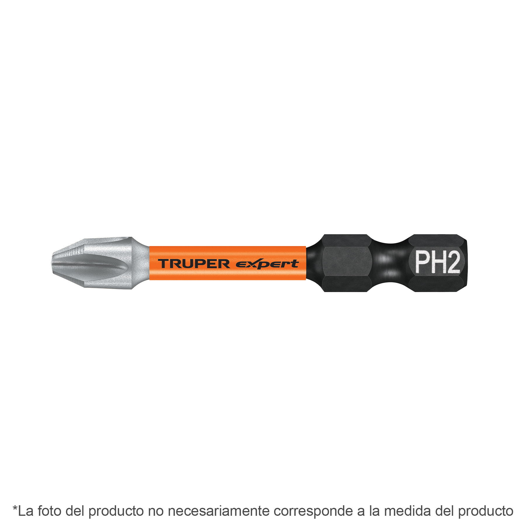 Estuche con 5 puntas de cruz PH1 de impacto largo 2"