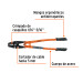Suajadora 24" para casquillos con cortador de cable, Truper