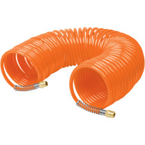 Manguera de 15 m tipo resorte 1/4" para compresor, Truper