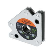 Escuadra magnética 3" para soldar, capacidad 25 kg, Expert