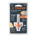 Broca para router, chaflán, 1-1/4" con balero, Truper