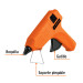 Pistola eléctrica para silicón de 1/2", Truper