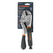 Pinza de presión 10" mordaza recta mango de vinil, Truper