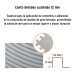 Llana 11" dentado cuadrado 1/2", 10 rem, mango comfort grip