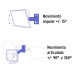 Soporte para pantallas 23" a 37" mov. angular y articulado