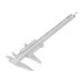 Calibrador vernier analógico 6" acero inox, std y mm, Truper