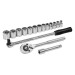 Juego de 16 herramientas 1/2" mm para mecánico, Pretul