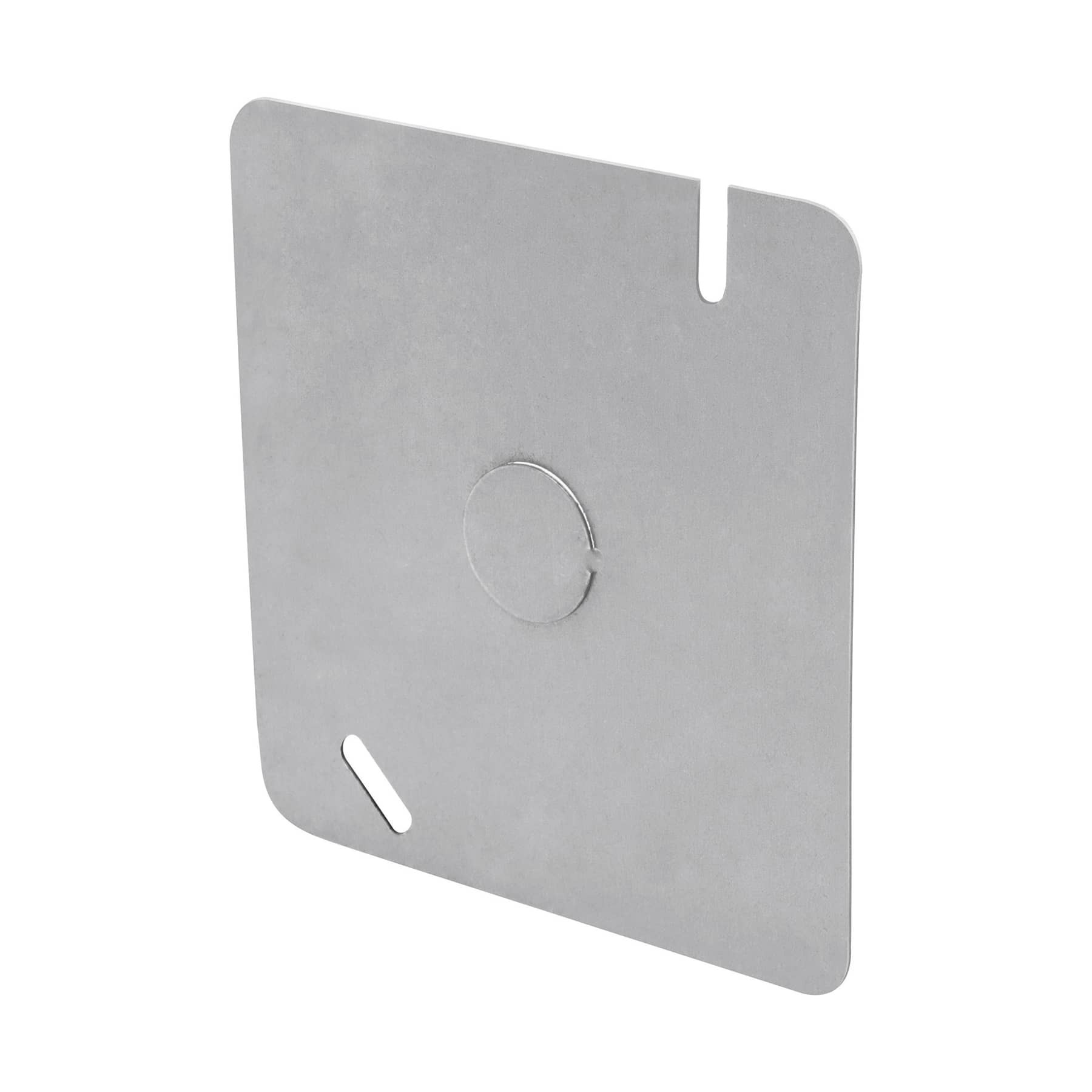 Tapa de 4" x 4" para caja cuadrada económica, Volteck