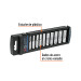 Juego de 10 dados largos cuadro 1/4" mm, Truper