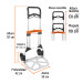 Diablo de carga, plegable, 200 kg, aluminio, Truper Expert