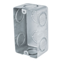 Caja tipo chalupa 2" x 4" reforzada, Volteck