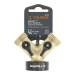 Conector "Y" 3/4" latón sólido con tuerca móvil p/manguera