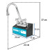 Exhibidor con mezcladora AQM-61