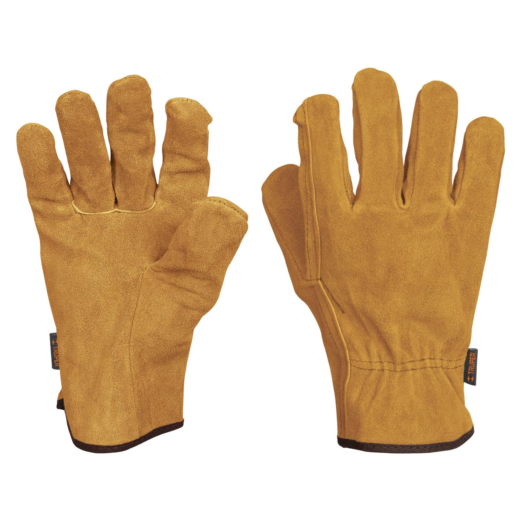 Guantes de carnaza y loneta