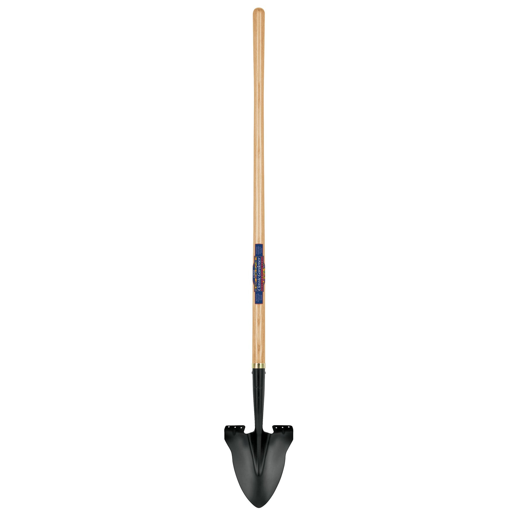 Pala redonda Classic Gardener, mango 45", Truper