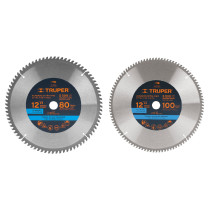 Disco sierras diámetro 12", centro de 1", para aluminio