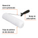 Rodillo para pintar 9" x 3/8" superficies lisas, Truper