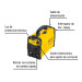 Soldadora inversora, 130A, Bi-voltaje 127/220V, Pretul