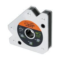 Escuadra magnética 4" para soldar, capacidad 50 kg, Expert