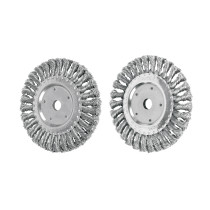 Cardas trenzadas 6", calibre 0.35 mm, para esmeril