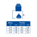 Regadera redonda 3-1/4" sin brazo, Foset