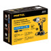 Destornillador de impacto inalámbrico 1/4", 20 V, Pretul