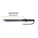 Machete doble filo 18" cacha bimaterial, con funda, Truper