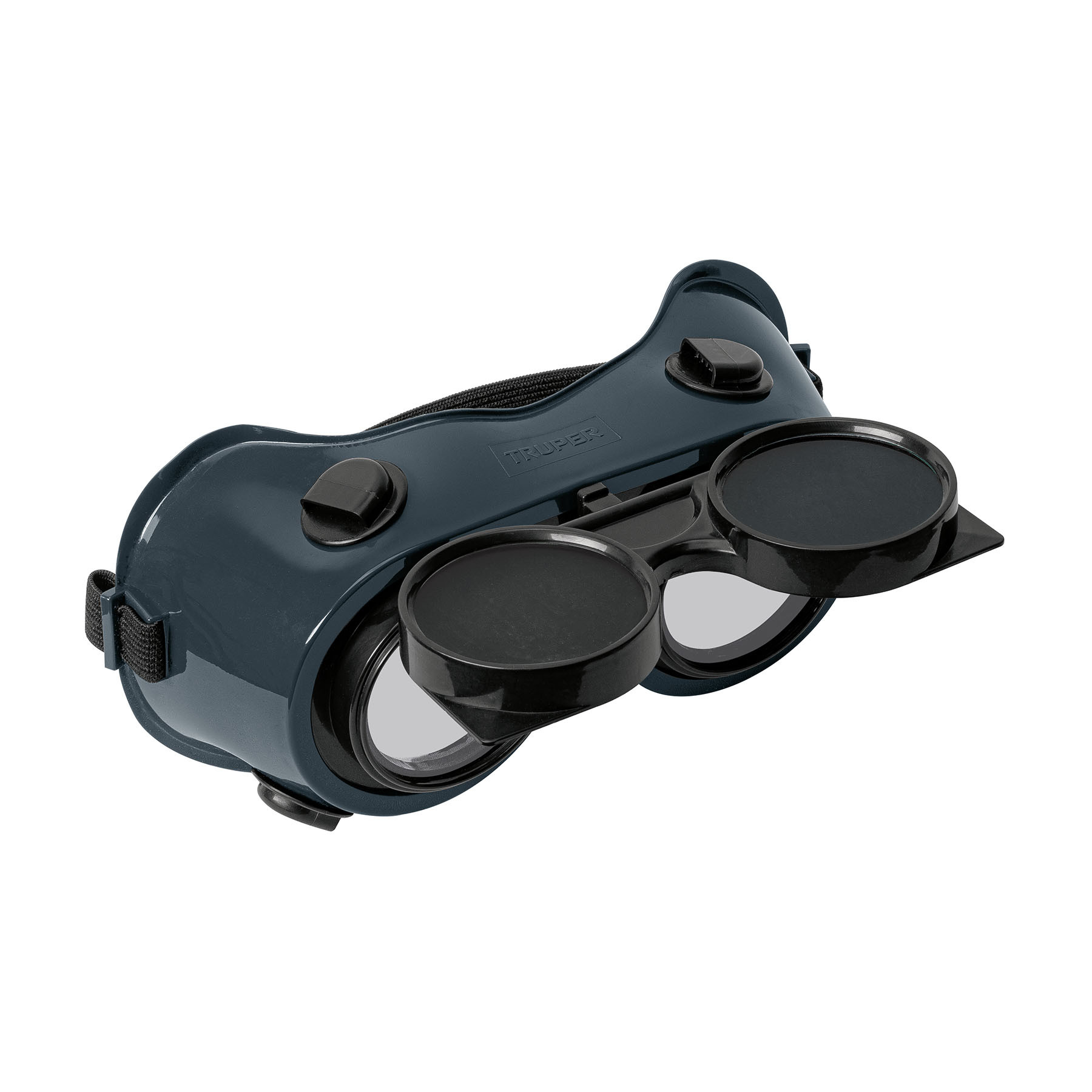Gafas p/soldar c/4 válvulas de ventilación, sombra 6, Truper