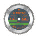 Disco sierra 7-1/4" multimaterial, 60 dientes centro 5/8"