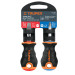 Dúo de desarmadores 1/4" x 1-1/2" mango Comfort Grip, Truper