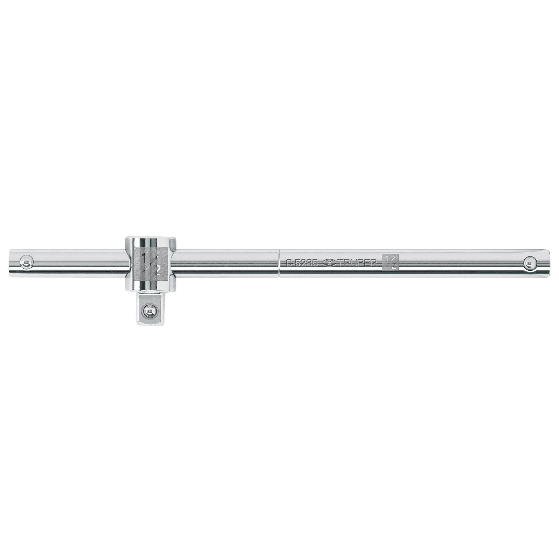Barra corrediza para dados cuadro 1/2", Truper