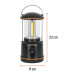 Linterna de LED para campamento, tipo farol, de Pilas 3 D