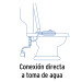 Bidet para WC de 2 piezas, Foset