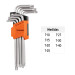 Juego de 7 llaves torx largas con organizador, Truper