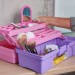 Caja cosmetiquera 14", rosa/morado, Pretul