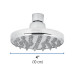 Regadera cromo 4" plato redondo, sin brazo, Foset