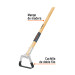 Deshierbador con mango de madera 54", Truper