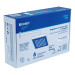 Regadera cuadrada ABS 8" acabado cromo con brazo, Foset