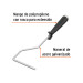 Maneral de 4" para rodillo, Truper